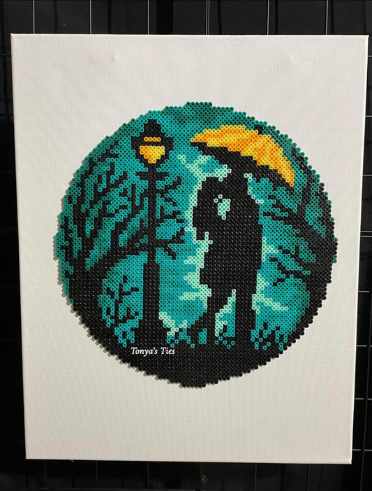 Couple in the rain