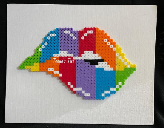 Rainbow lips
