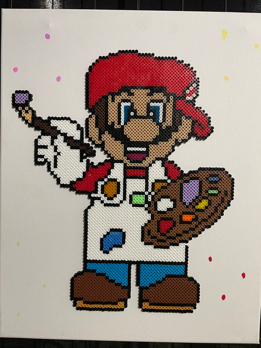 Painting Mario